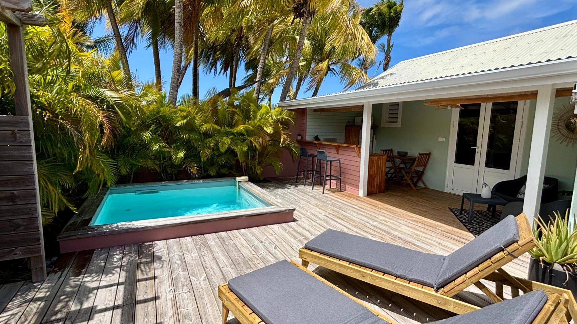 Kokogites, Bungalows Avec Piscines Privatives Saint-Francois  Bagian luar foto