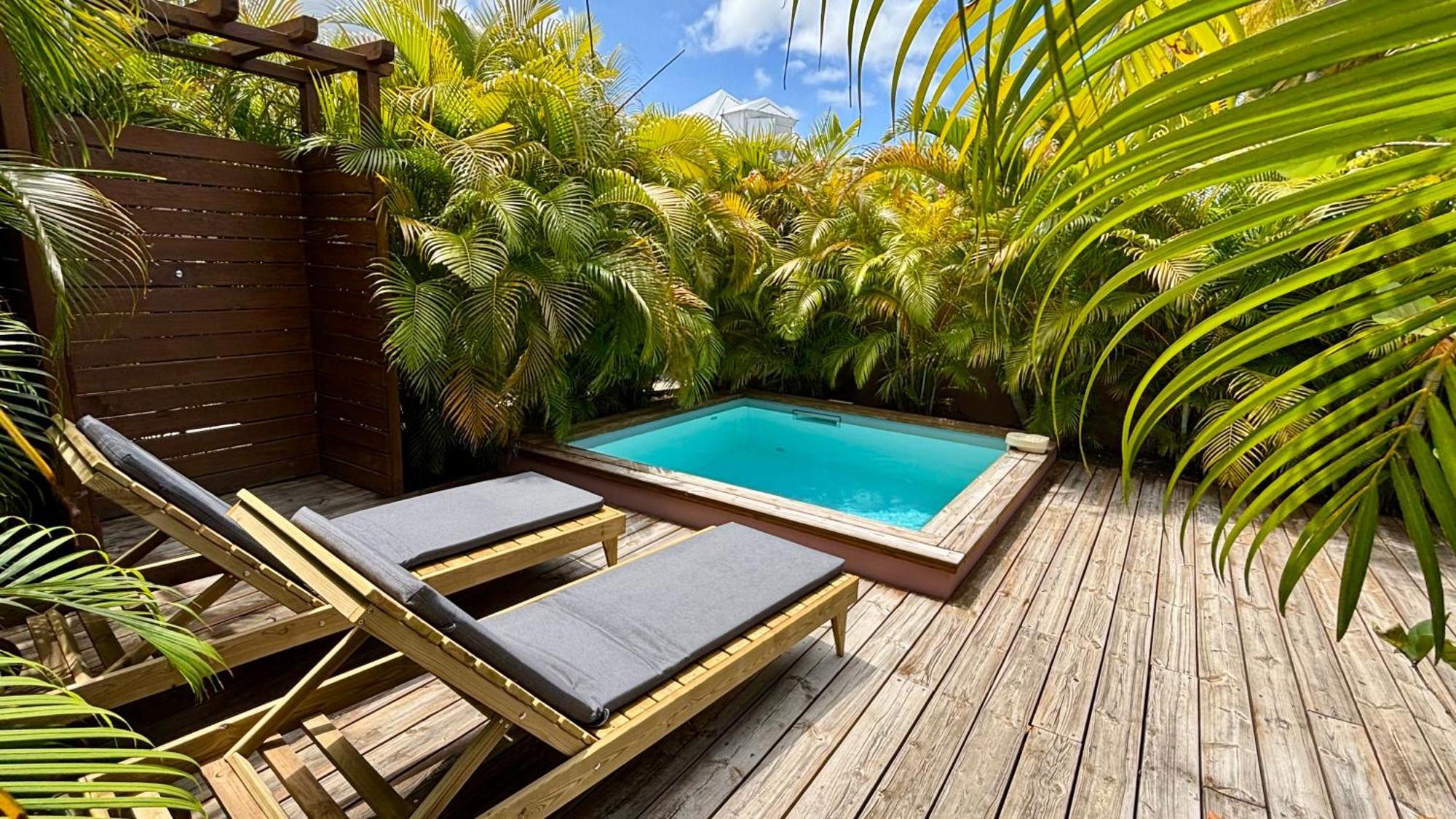 Kokogites, Bungalows Avec Piscines Privatives Saint-Francois  Bagian luar foto